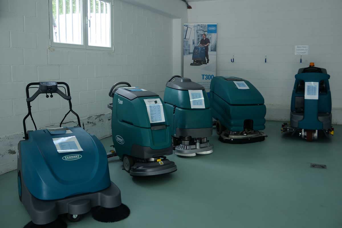 maquinas tennant evento